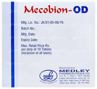 Mecobion Od Tablet 10