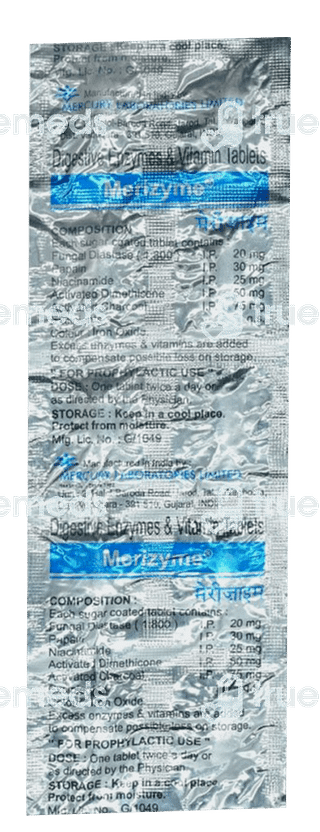 Merizyme Tablet 10