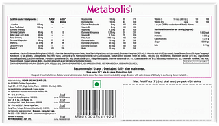 Metabolis 3 Pack Of 10 Tablets