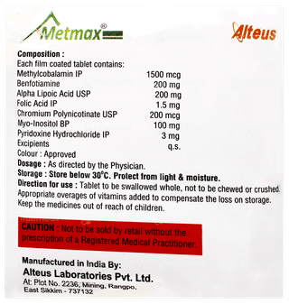 Metmax Tablet 10