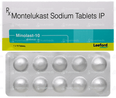 Minolast 10 Tablet 10 Minolast 10 Tablet 10