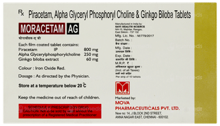 Moracetam Ag Tablet 10