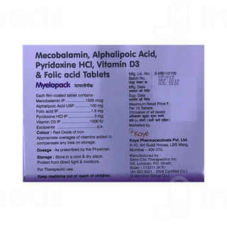 Myelopack Tablet 15