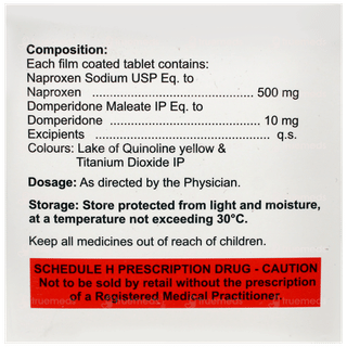 Naprosyn D 500 Tablet 10