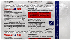 Naprosyn D 500 Tablet 10 Naprosyn D 500 Tablet 10