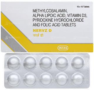 Nervz D Tablet 10