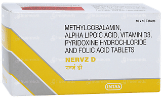 Nervz D Tablet 10