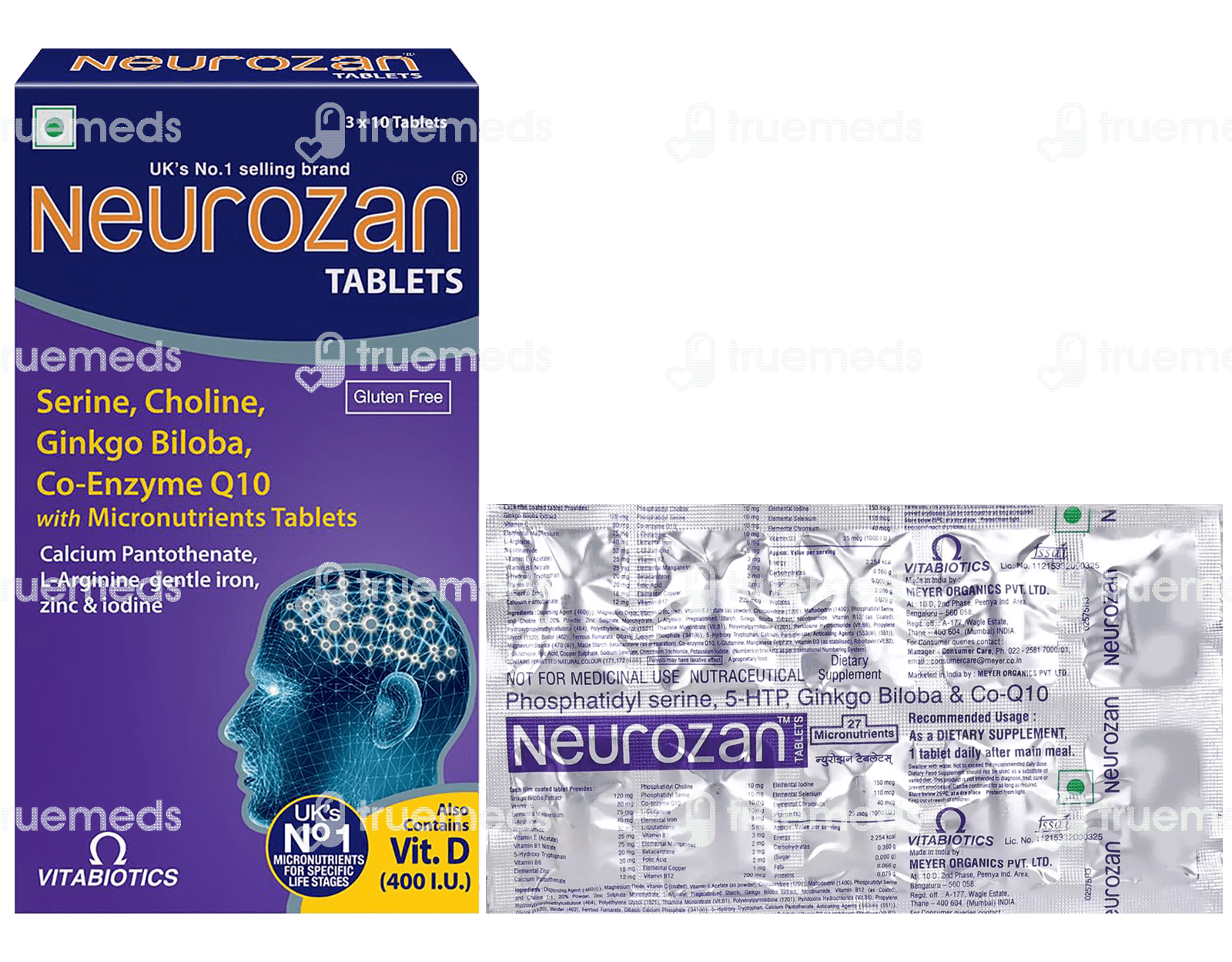 Neurozan Tablet 30 Uses, Side Effects, Dosage, Price Truemeds