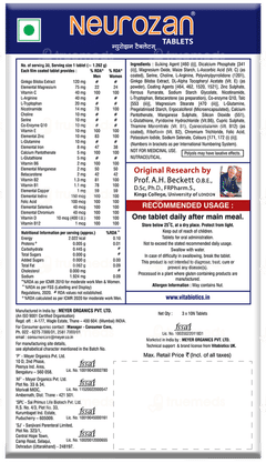 Neurozan Tablet 30
