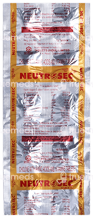 Neutrosec Tablet 10