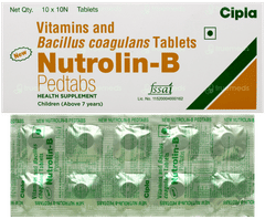 Nutrolin B New Pedtabs Tablet 10