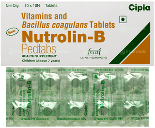 Nutrolin B New Pedtabs Tablet 10