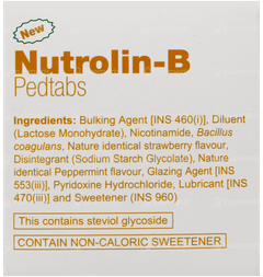 Nutrolin B New Pedtabs Tablet 10