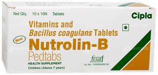 Nutrolin B New Pedtabs Tablet 10