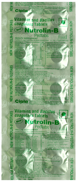 Nutrolin B New Pedtabs Tablet 10