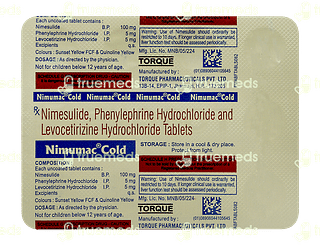 Nimumac Cold Tablet 10