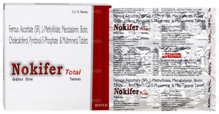 Nokifer Total Tablet 15