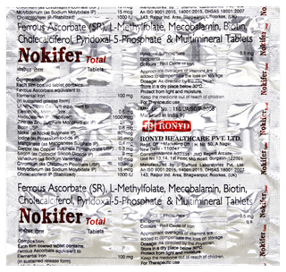 Nokifer Total Tablet 15