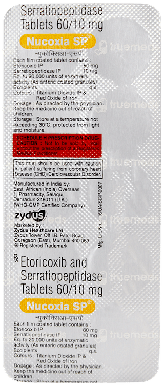 Nucoxia Sp Tablet 10