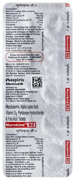 Nurokind D3 Tablet 10