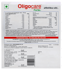 Oligocare Forte+ Tablet 15