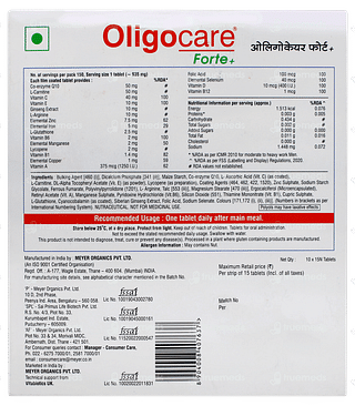 Oligocare Forte+ Tablet 15