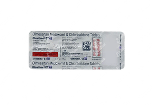 Olmetime Ct 40/12.5 MG Tablet 10