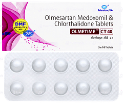 Olmetime Ct 40 Tablet 10