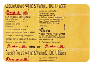 Orotate 3D Tablet 10