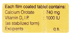 Orotate 3D Tablet 10