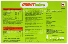 Orovit Active Tablet 10