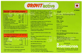 Orovit Active Tablet 10