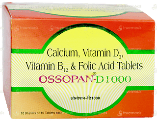 Ossopan D 1000 Tablet 10