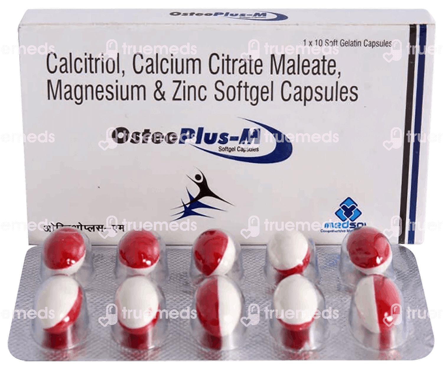 Osteo Plus M Capsule 10 - Uses, Side Effects, Dosage, Price | Truemeds