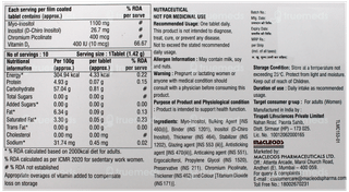 Ovalife Plus Tablet 10