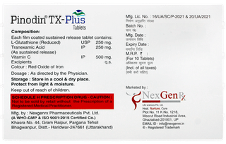 Pinodin Tx Plus Tablet 10
