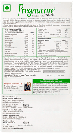 Pregnacare Tablet 30 Pregnacare Tablet 30