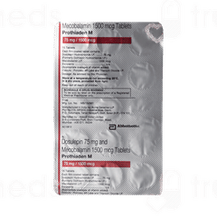 Prothiaden M 75mg/1500mcg Tablet 15