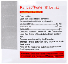 Raricap Forte Tablet 30