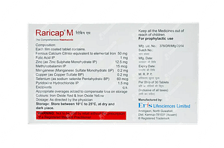 Raricap M Tablet 30
