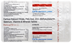 Raricap M Tablet 30 Raricap M Tablet 30