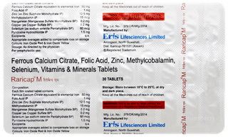Raricap M Tablet 30