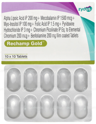 Rechamp Gold Tablet 10