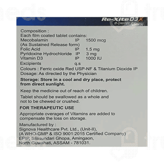 Re Xite D3 Tablet 10