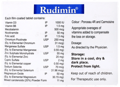 Rudimin Tablet 10