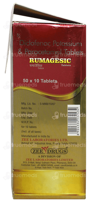 Rumagesic Tablet 10