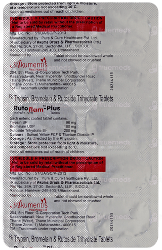 Rutoflam Plus Tablet 10