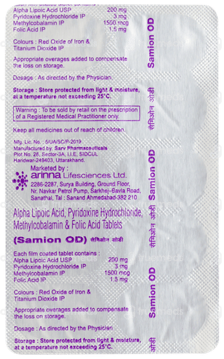 Samion Od Tablet 10