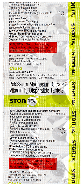 Ston 1 B6 Tablet 10