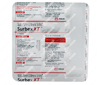 Surbex Xt Tablet 15